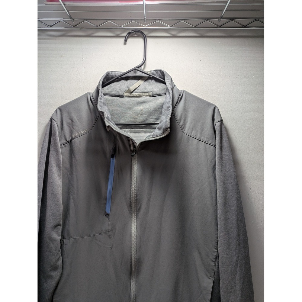 Zero Restriction Gray Full Zip Lightweight Jacket… - image 2